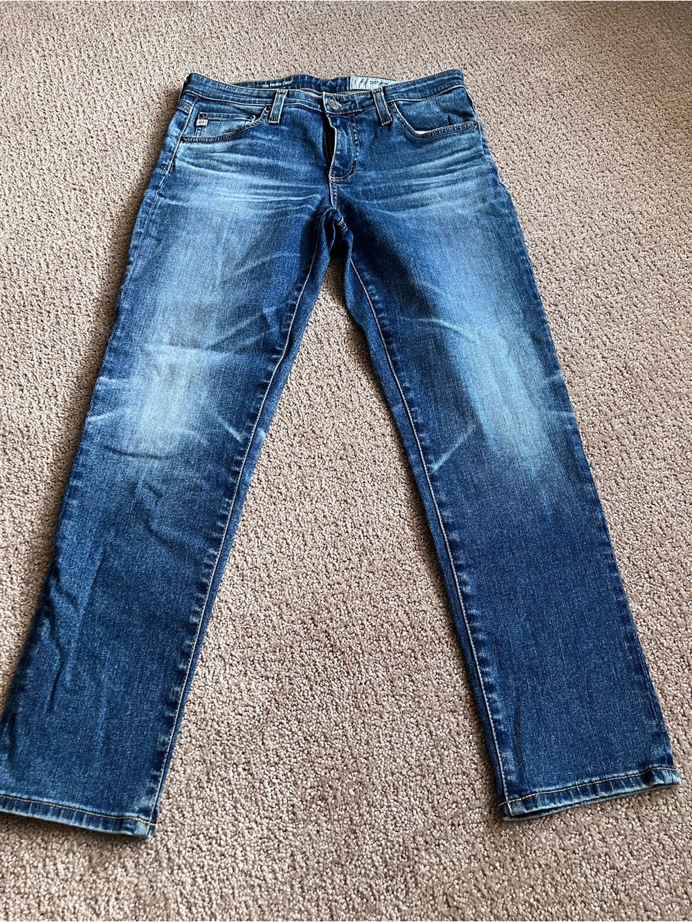 Ag Adriano Goldschmied prima crop cigarette Jeans 29R